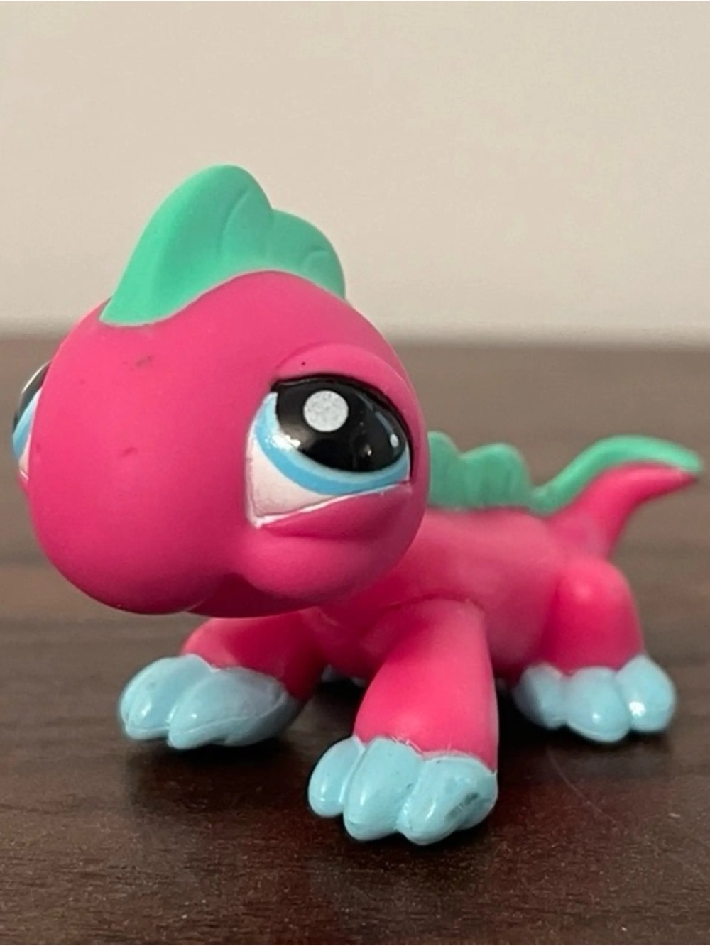 LPS pink iguana 1575 Littlest pet Shop